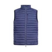 Blå Navy Puffer Vest