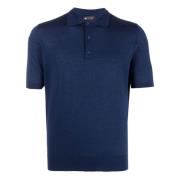 Luksus Cashmere Silk Polo Shirt