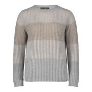 Farveblokering Stribet Sweater