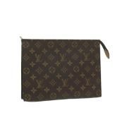 Pre-owned Canvas louis-vuitton-tasker