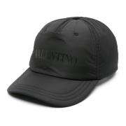 Sort Logo Baseball Cap Stilfuldt Design