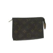 Pre-owned Canvas louis-vuitton-tasker