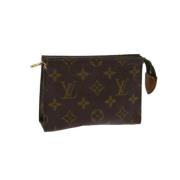 Pre-owned Canvas louis-vuitton-tasker