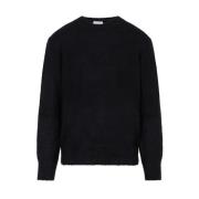 Sort Pilestrik Sweater AW23