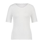 Elegant White Zaza Top