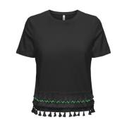 Kortærmet Tassel Life T-shirt