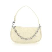 Mini Rachel Cream Croco Emboss Taske