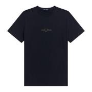 Broderet Logo T-Shirt Navy