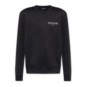 Sweatshirt med logo