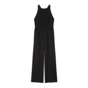 Cut-out jumpsuit wide leg