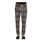 Tartan Check Slim-fit Bukser