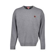 Blomstret Sweater