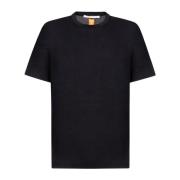 Mørkeblå Halfsleeved T-shirt Regular Fit