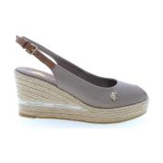 Beige Flade Sandaler ALYSSA004 TAU002