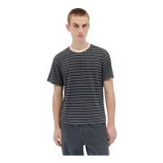 Stribet Strik T-shirt