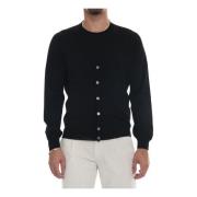 Merino Uld Knappe Cardigan Slim Fit