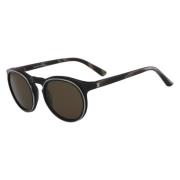 Stilfulde CK8571S-001 solbriller i sort/brun