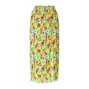 Elegant Printed Polyester Skirt