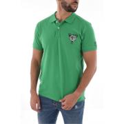 Grøn Polo Shirt - Kortærmet