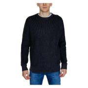 Ribbet bomulds sweater efterår/vinter kollektion