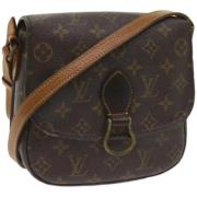 Pre-owned Canvas louis-vuitton-tasker