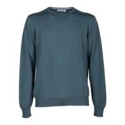 Grøn Merinouldssweater