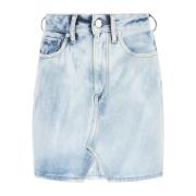 Denim Mini Nederdel