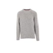 Grå Cashmere Alpaka Sweater