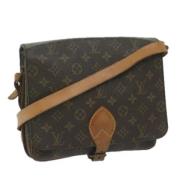 Pre-owned Canvas louis-vuitton-tasker