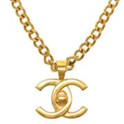 Pre-owned Metal chanel-smykker