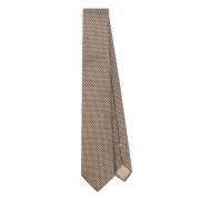 Mørkegrå Beige Jacquard Slips