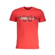 Tryk Logo Rund Hals T-Shirt