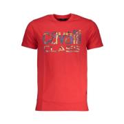 Trykt Logo Rund Hals T-Shirt