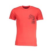 Tryk Logo Rund Hals T-Shirt