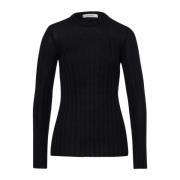 Merino Rib Pullover til Overgangssæsonen