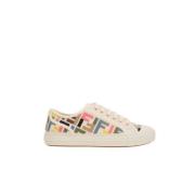 Multifarvet Jacquard Lav-Top Sneakers