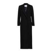 Maxi Blazer Frakke med Transformerbar Stil