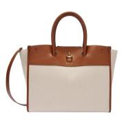 Elegant Canvas Tote Taske