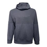 Blå Navy Høj Hals Ørn Sweatshirt