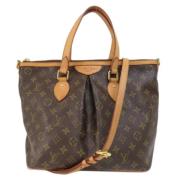 Pre-owned Canvas louis-vuitton-tasker