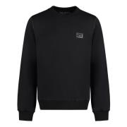 Bomuld Crew-Neck Sweatshirt