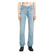 Lys Blå Low-Rise Jeans