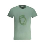 Tryk Logo Rund Hals T-Shirt