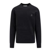 Sort Crew-neck Sweatshirt AW24