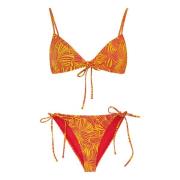 Blomstret Bikini Top