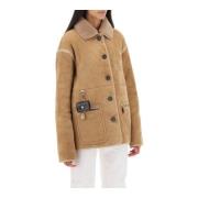 Vendbar Shearling Jakke