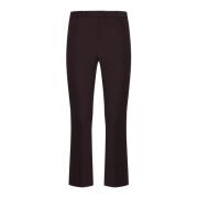 Burgundy Stretch Bomuld Bukser