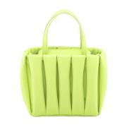 Vegan Fabric Mini Tote Lime