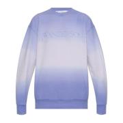 Sweatshirt med logo