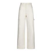 Segnale Ivory Wide Leg Jeans